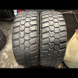 285-65-18 RBP M/T Used Tire Pair $120 Free Mounting And Balancing 