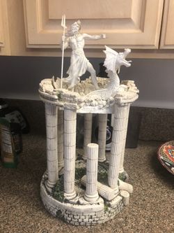 Poseidon fish tank decorations cheap