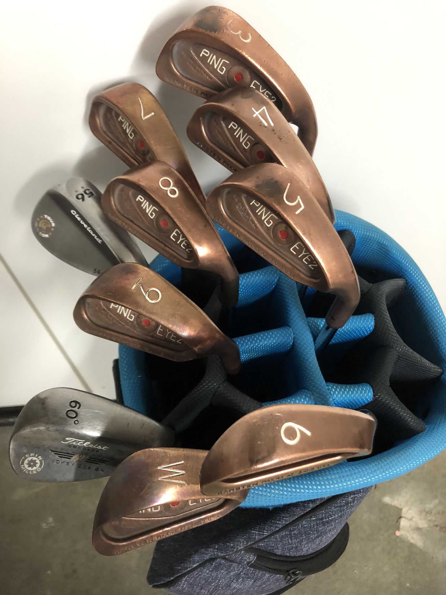 Ping Eye 2 Beryllium Copper Red Dot Iron Set 