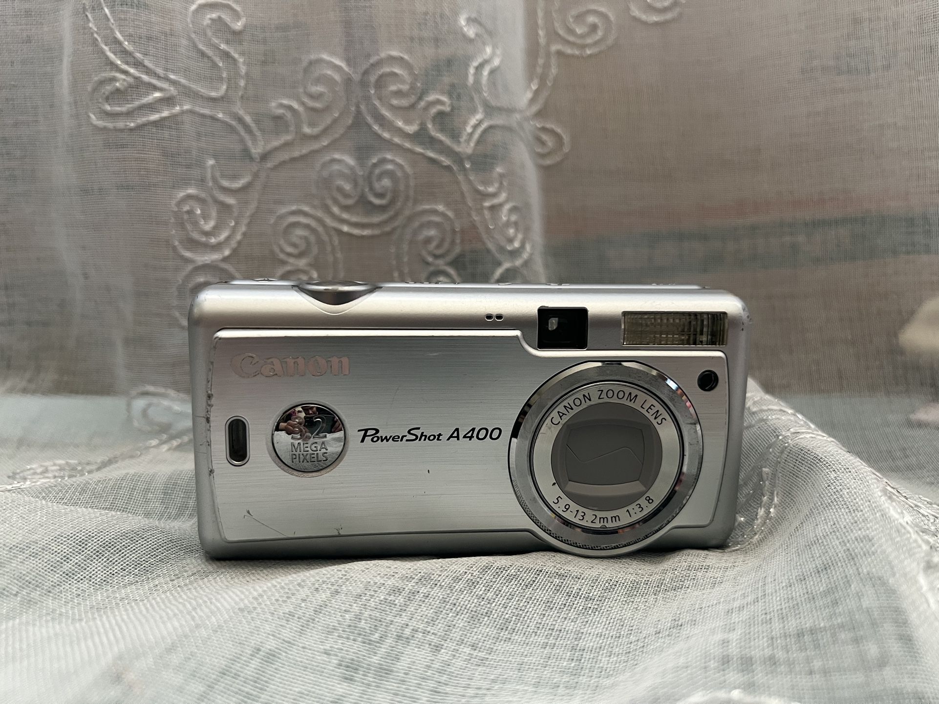 Canon PowerShot A400 3.2MP Digital Camera Silver