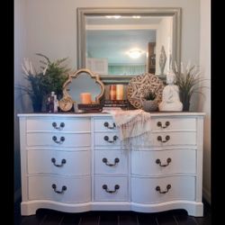 Dresser Solid Wood Measurements On Picture PICKUP ONLY 