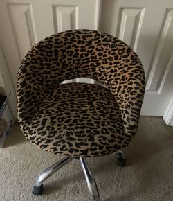 Cheetah Print Chair