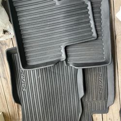 2016 to 2021 Honda Civic Hatchback all season mats seat protector Type R oem