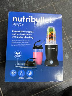 Nutibullet pro + blender mixer