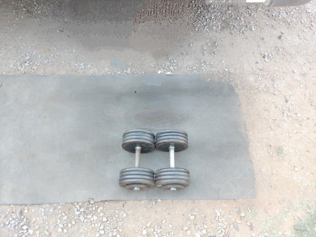 Dumbbells 2x90lbs