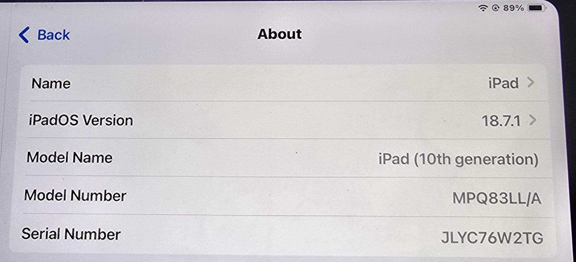 Ipad 10th Gen 256gb