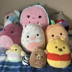 10 Squishmallow Set