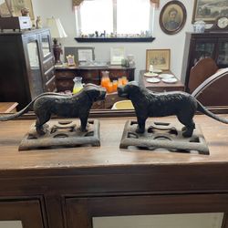 Antique Cast Iron Dog Nutcracker, lab or saint Bernard