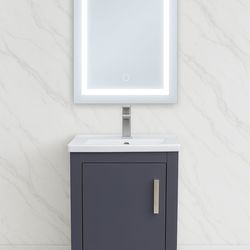 Bathroom vanity 18”