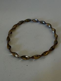 Gold Metal Bangle