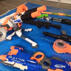 Nerf and Toys Guns