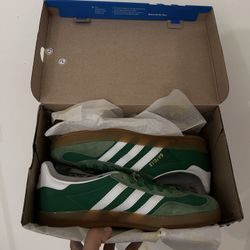 Adidas Gazelle Green Gum Size 9.5m