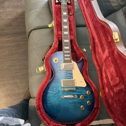 Gibson Les Paul Standard ‘50s Figured Top In Blueberry Burst