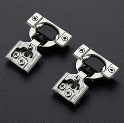 Ravinte 50 Pack Soft Close Kitchen Cabinet Hinges, 1/2 Inch Overlay