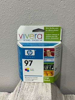 Genuine HP 97 Tri-Color Inkjet Print Cartridge (Large) New In Box - exp 2007