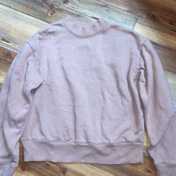 Cropped Blush Sweatshirt 