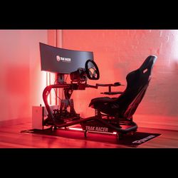 Pro Sim Racing Cockpit Setup – Trak Racer TR8 Pro V2 – Seat + Mounts – $2000+ Retail