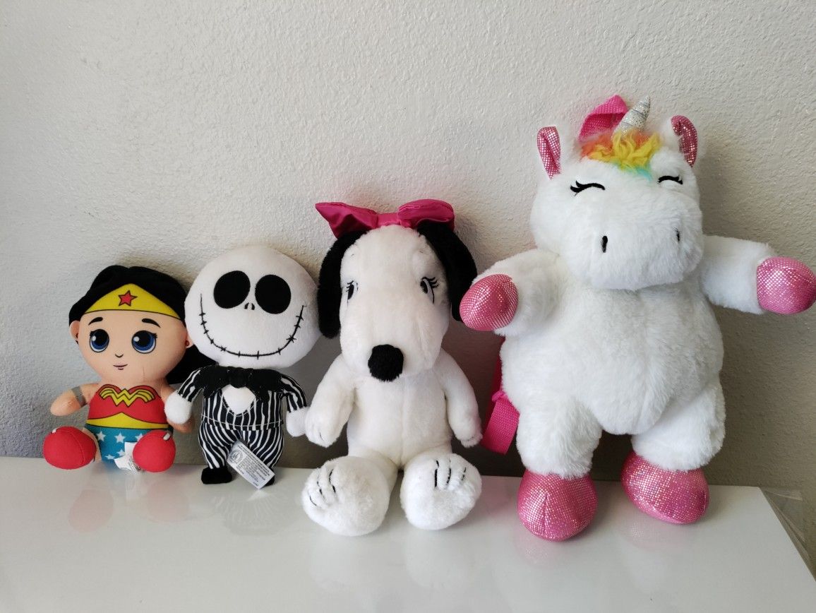 Kids Plush Stuffed Animal Bundle