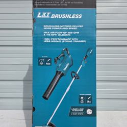 Makita 18V Leaf Blower & String Trimmer w/ 4.0 amp Lithium-Ion Battery and Charger
