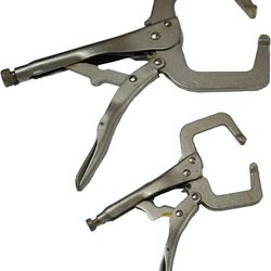 2pc. Locking C - Clamp W/ Pad