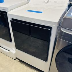 LG 7.3 cu. ft. Electric Rear Control Dryer with ThinQ Smart Features $399 