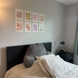 Gently Used IKEA Bedroom Furniture Set (Bed, Dresser, Desk, Nightstand)