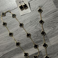 Necklace, Bracelet And Earrings Set