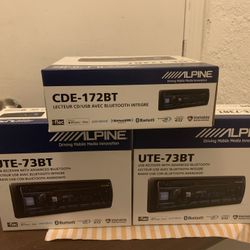 Alpine Single Din
