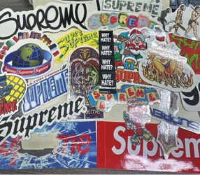 Supreme stickers