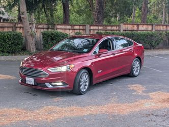 Hybrid plug in ford fusion