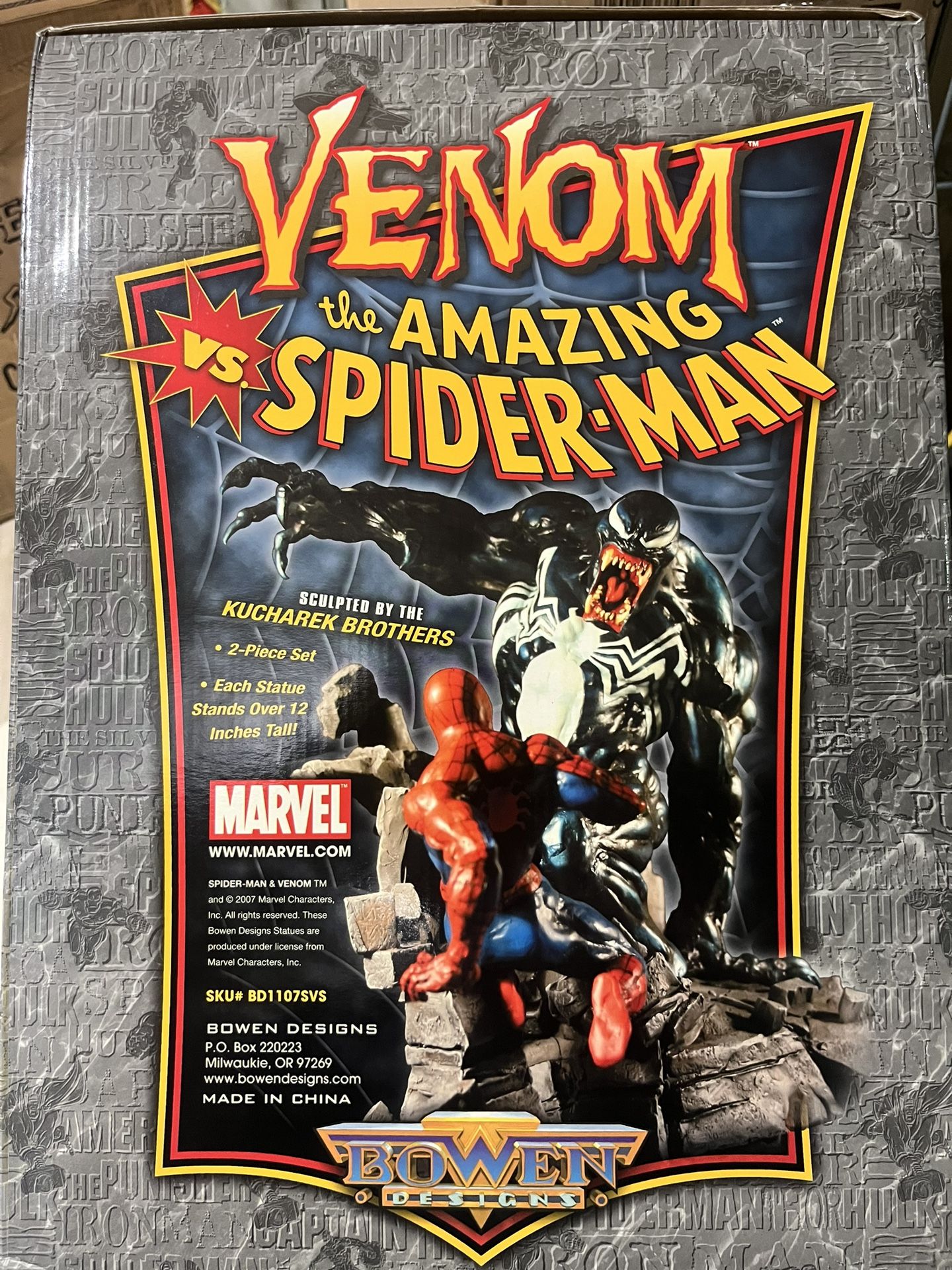 Bowen Venom Vs Spider-Man 