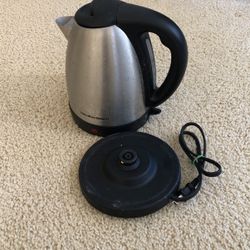 Hamilton Beach 1.7L Water Boiler 