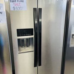 Stainless Steel Kitchen Aid Refrigerator 