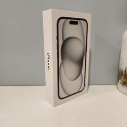 Brand New iPhone 15 Blk 128GB