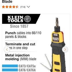 Klein punch down tool