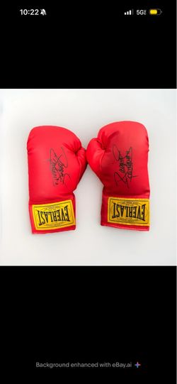 Manny Pacquiao Autograph Signed Everlast Autograph Glove Pair