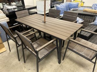 New,7pieces Outdoor Dining Set