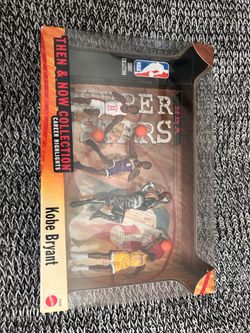 Kobe Bryant Figures, Then & Now