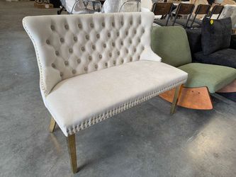Cream Velvet Decorative Chairs