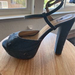 Sheikh Denim Heels 