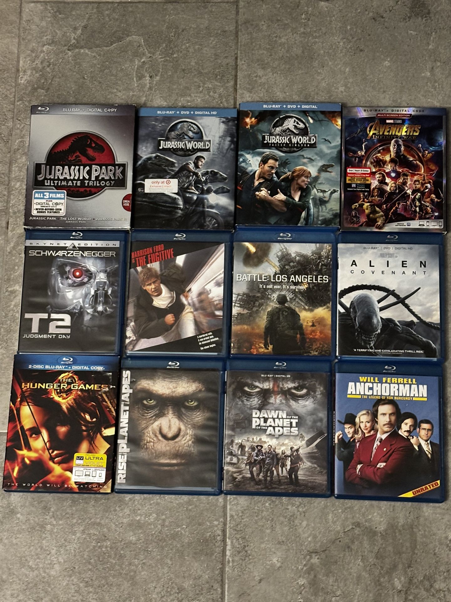 Blu Ray & DVD Bundle