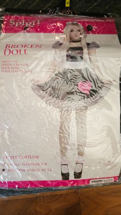 Halloween Broken doll costume