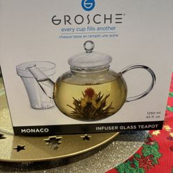 Gros he Infuse Glass Teapot 