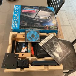 Sega Genesis cd console