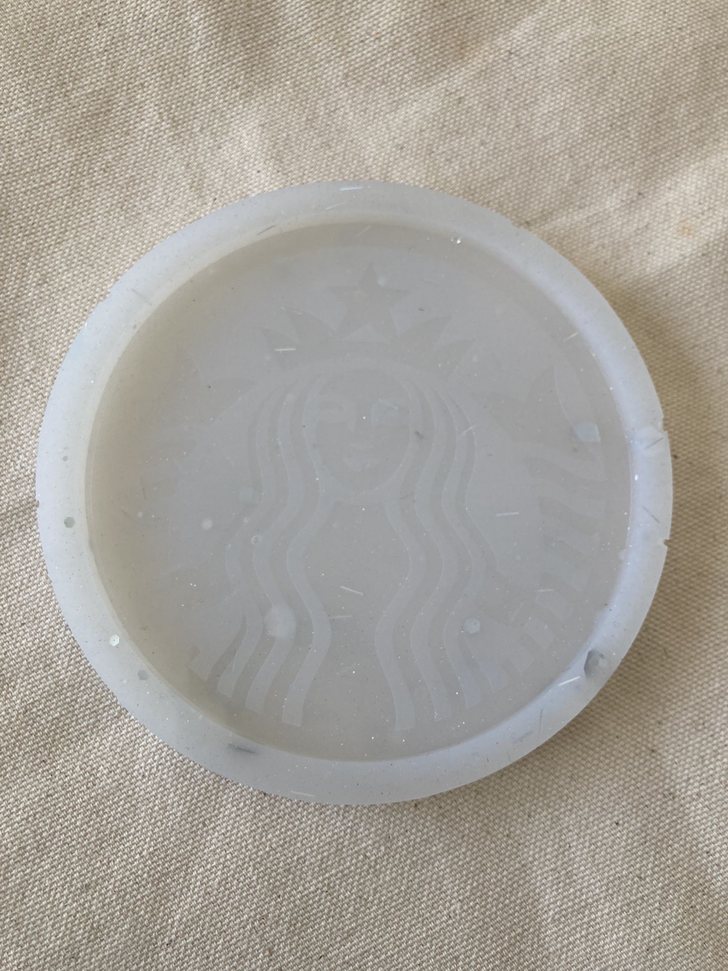 Starbucks Large Coaster Resin Mold