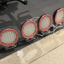 LED Light Bar w/ 4x 9” Lights