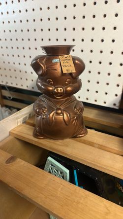 Vintage pig bank