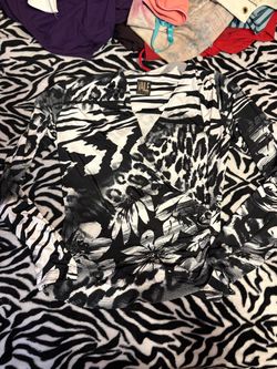 2000s animal print top long sleeve