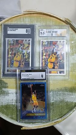 Kobe Bryant graded card lot