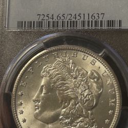 1898 O Morgan Silver Dollar PCGS MS 65 